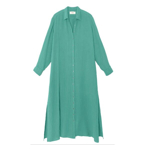 XiRENA Dresses & Skirts - Xirena Boden 100% Cotton Dress in Bottle Green NWT Size X-Small